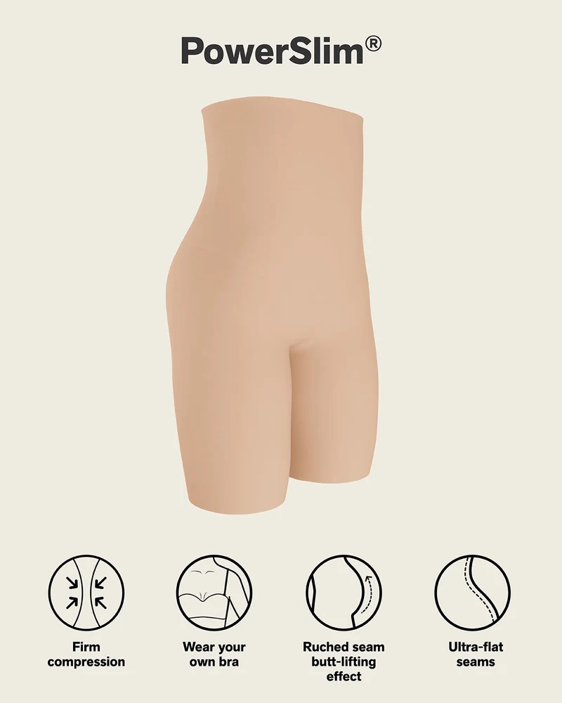 Culotte gainante taille haute avec haut contrôle de l'abdomen et de la taille