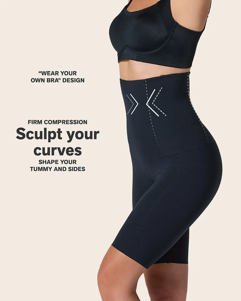 Culotte gainante taille haute avec haut contrôle de l'abdomen et de la taille
