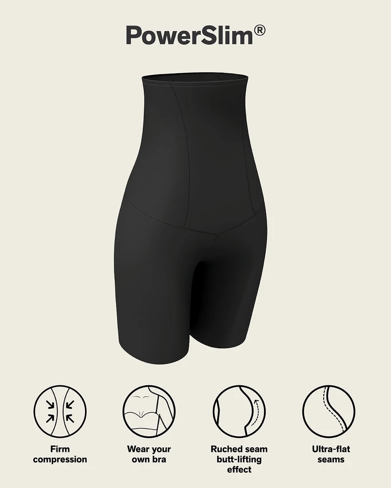 Culotte gainante taille haute avec haut contrôle de l'abdomen et de la taille