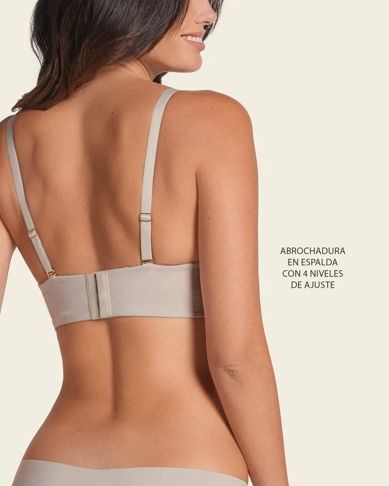Soutien-gorge WOW rembourré, peut être porté sans bretelles