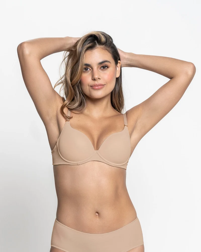 Soutien-gorge push-up souple avec coussinets multi-usages