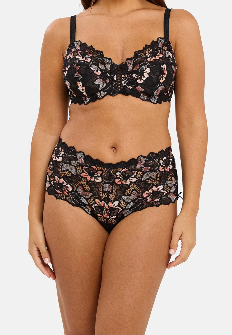 Lot de 2 culottes Arum Cabaret et Noir