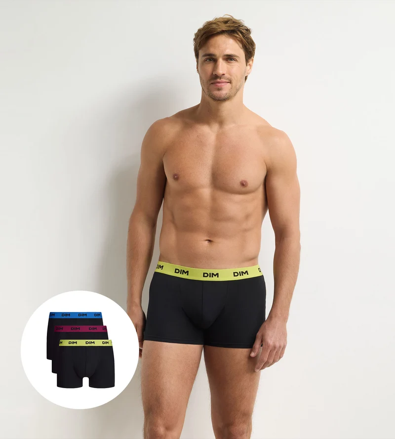 Lot de 3 boxers homme flashy Mix And Colors