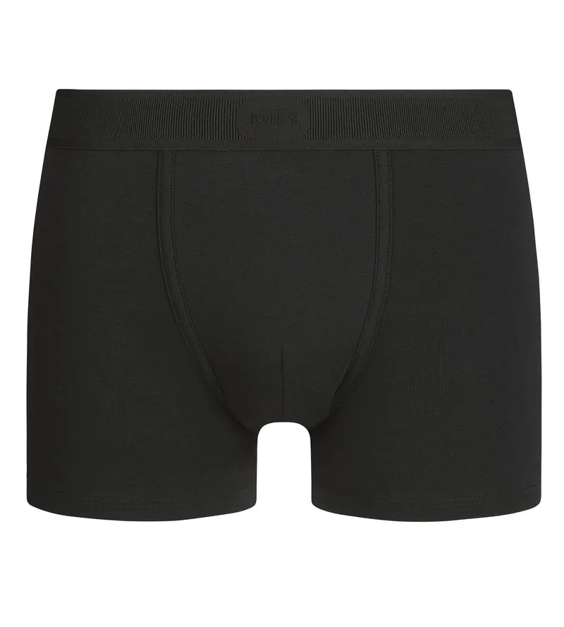 Boxer Homme Coton Supima® Noir Signature