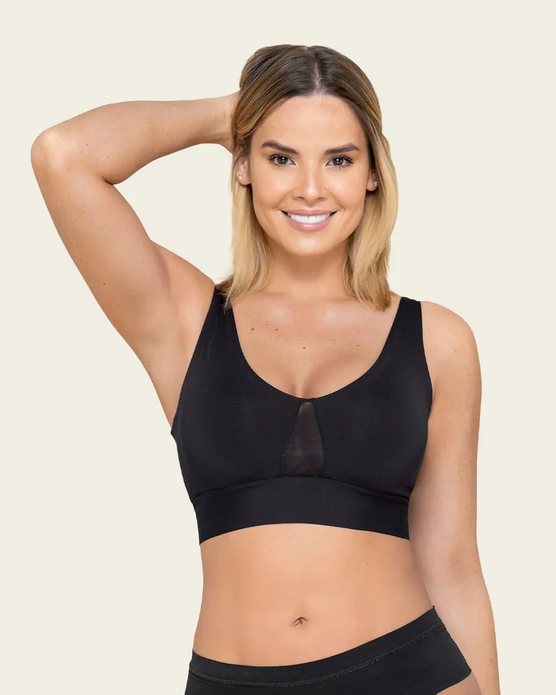Soutien-gorge sans coutures avec rembourrage de contour amovible