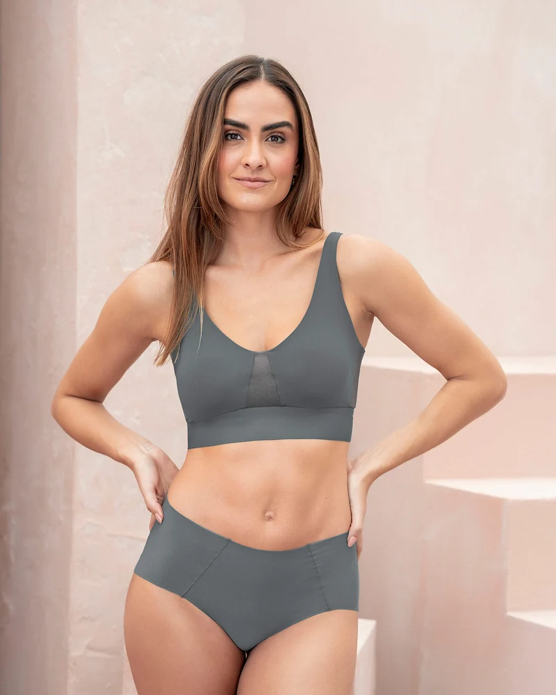 Soutien-gorge sans coutures avec rembourrage de contour amovible