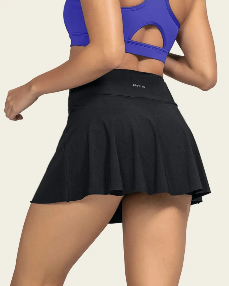 Jupe de sport avec short interne avec poche