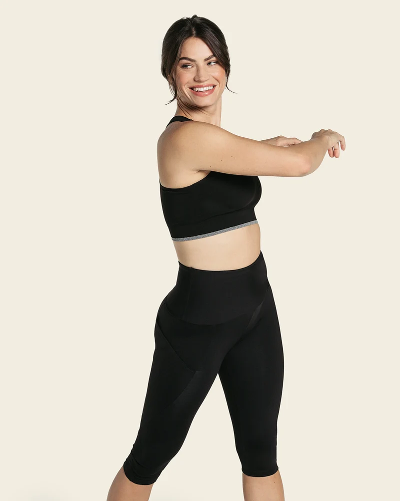 Haut sans coutures double face avec maintien de la poitrine