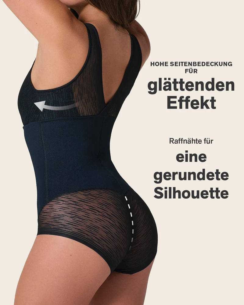 Body avec contrôle du ventre avec bralette intégrée
