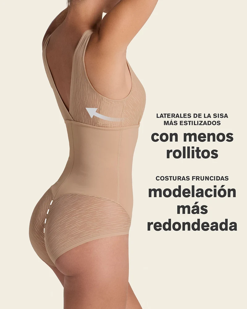 Body avec contrôle du ventre avec bralette intégrée