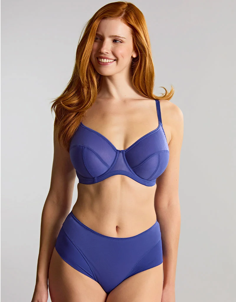 Panache Tango Essence Balcony Bra Indigo Blue