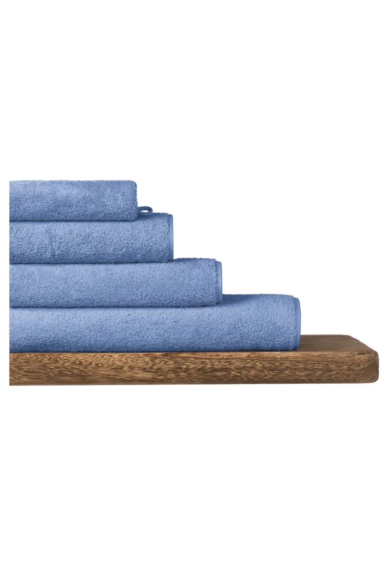Duschtuch 70x140 cm Blau - SCHIESSER Home