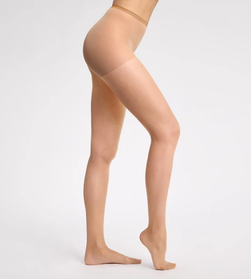 Collant transparent Nude medium
