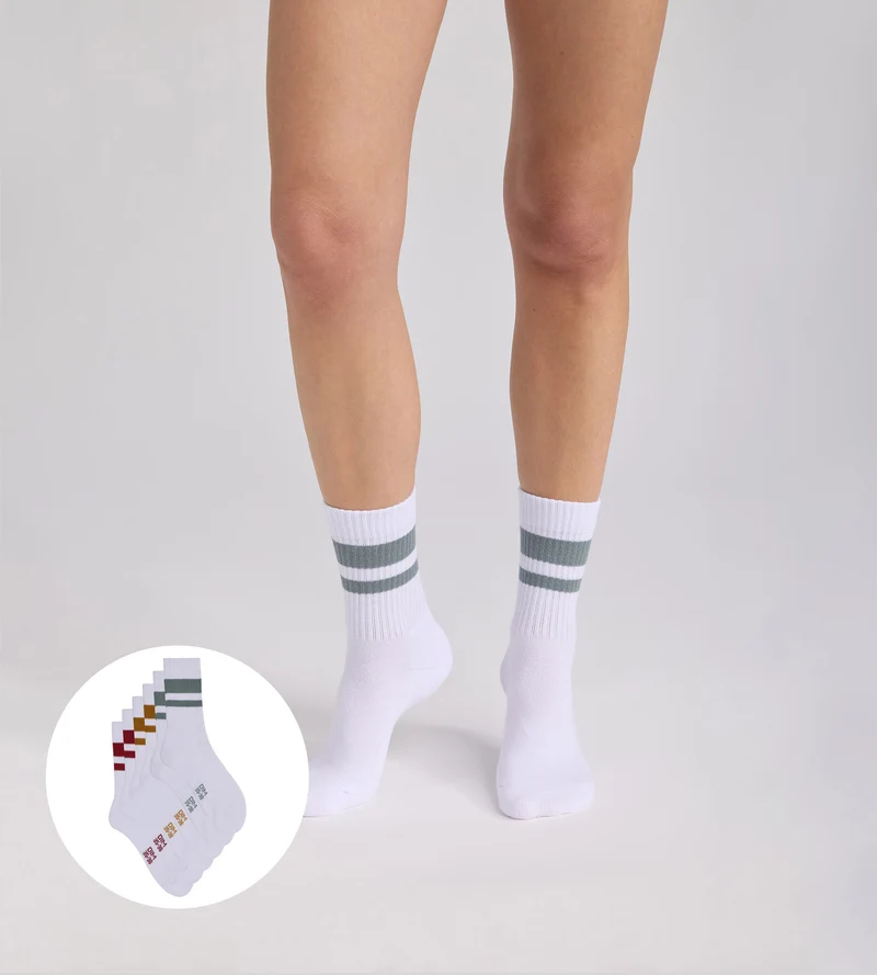 Lot de 3 chaussettes femme coton EcoDIM Sport