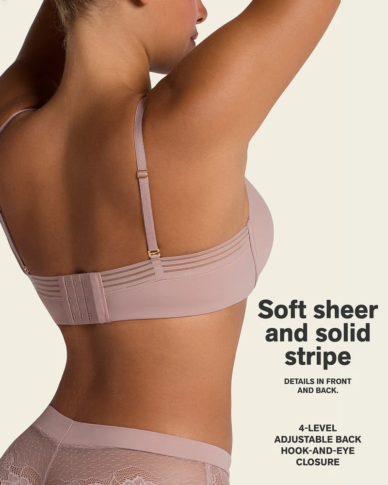 Soutien-gorge pour t-shirts à aspect naturel