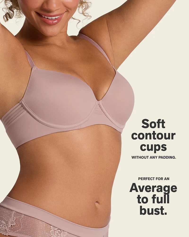 Soutien-gorge pour t-shirts à aspect naturel