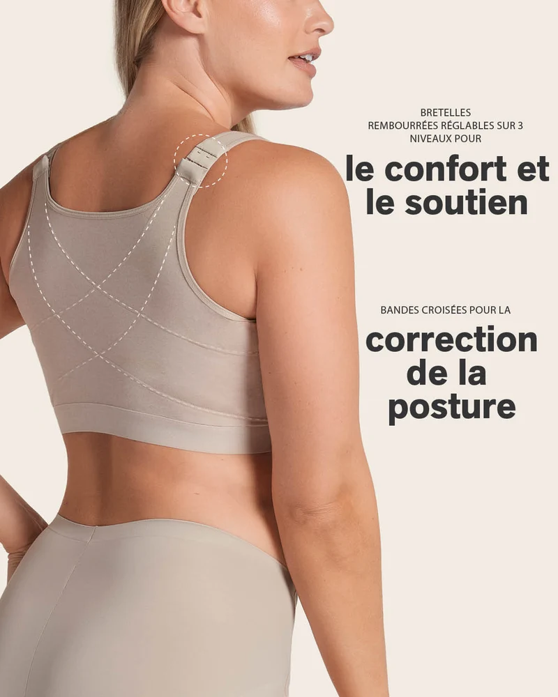 Soutien-gorge en coton pour améliorer la posture, All in One Bra