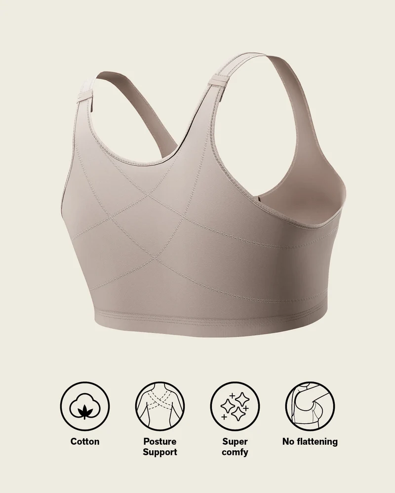 Soutien-gorge en coton pour améliorer la posture, All in One Bra