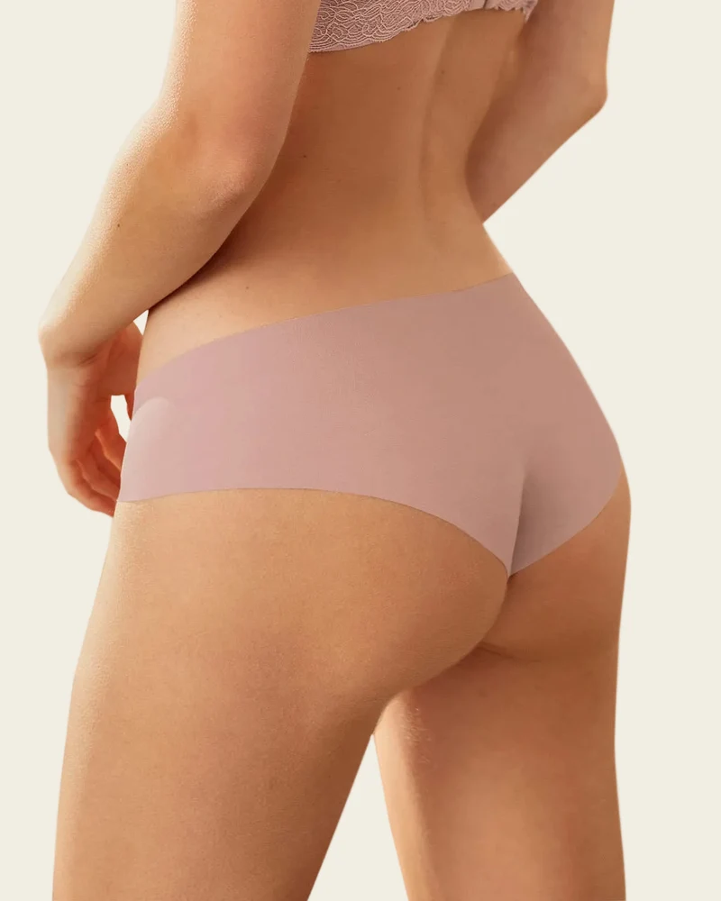 Pack de 2 culottes hipster avec des coutures contrastées décoratives
