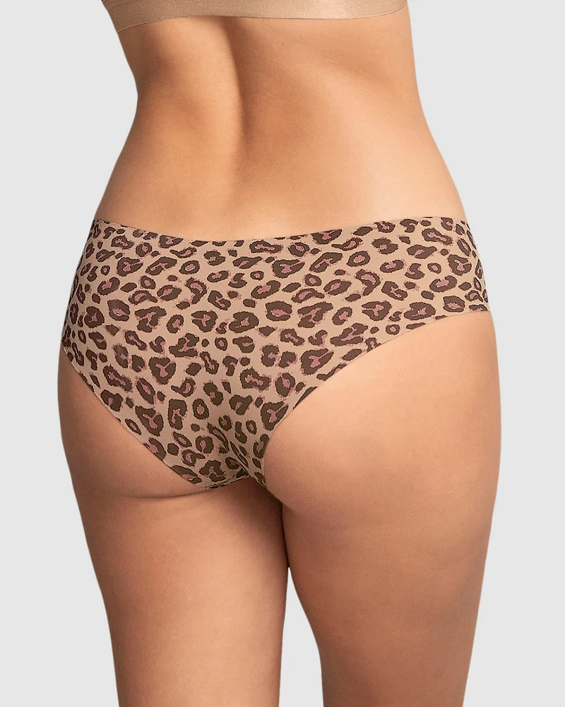Pack de 2 culottes hipster avec des coutures contrastées décoratives