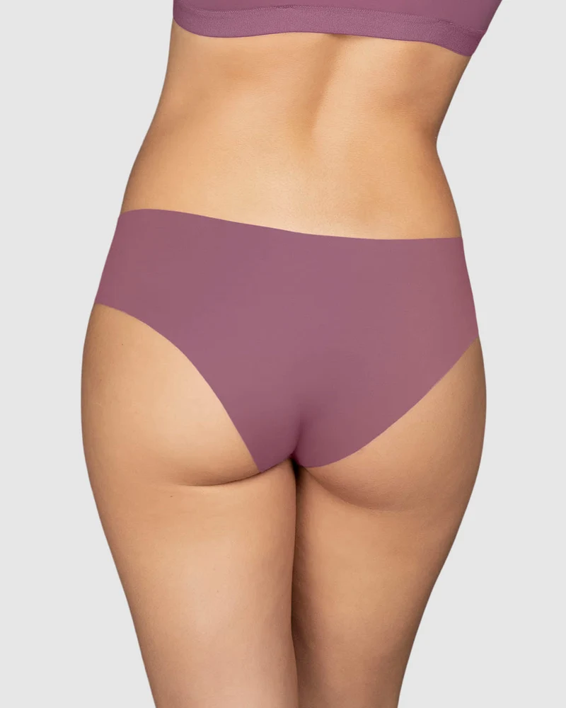 Pack de 2 culottes hipster avec des coutures contrastées décoratives