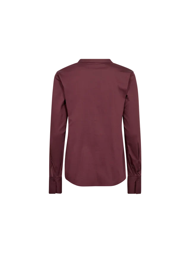 Chemise ajustée à encolure en V Matthea