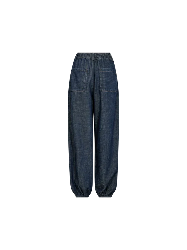 Jeans ballon à taille haute Marah Pagato