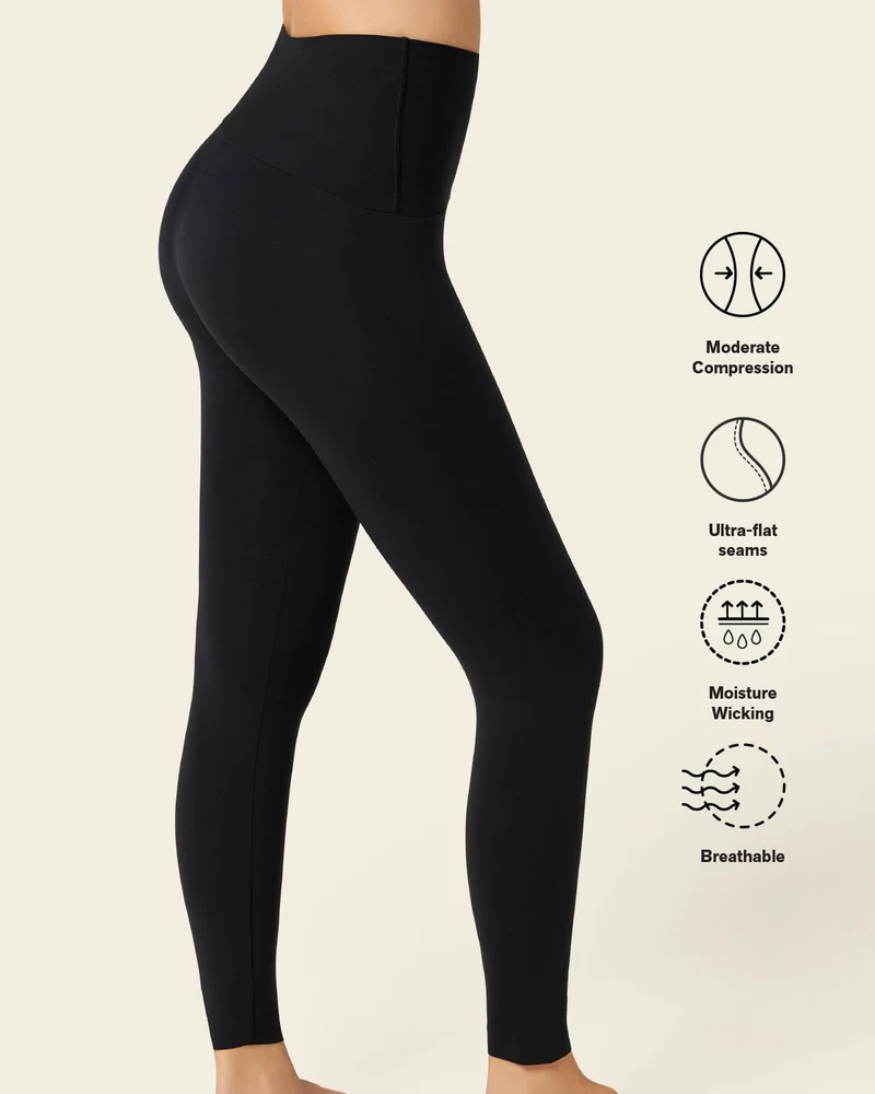 Legging de contrôle taille haute à séchage rapide