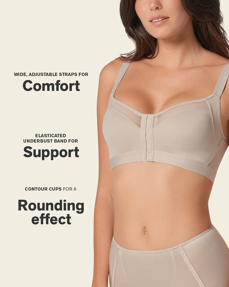 Soutien-gorge correcteur de posture avec coques en mousse