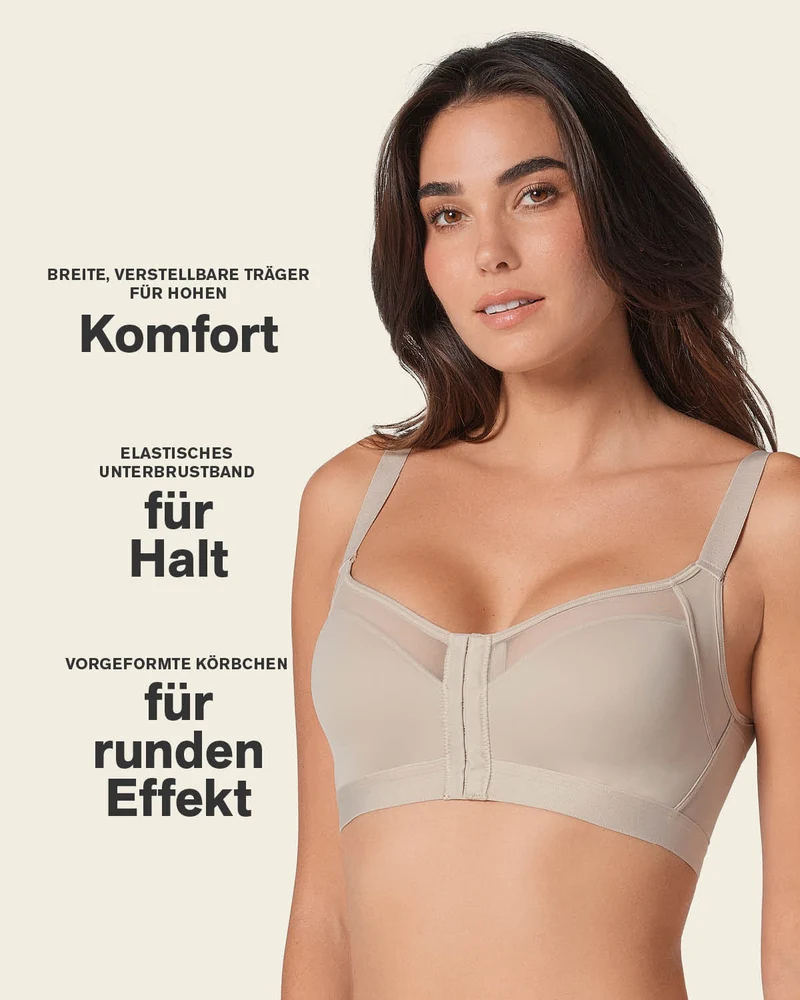Soutien-gorge correcteur de posture avec coques en mousse