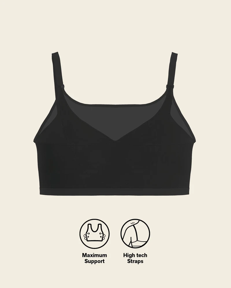 Soutien-gorge correcteur de posture avec coques en mousse