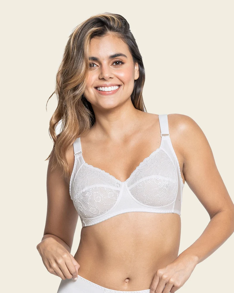 Soutien-gorge élégant sans armatures pour une couvrance et un soutien accrus
