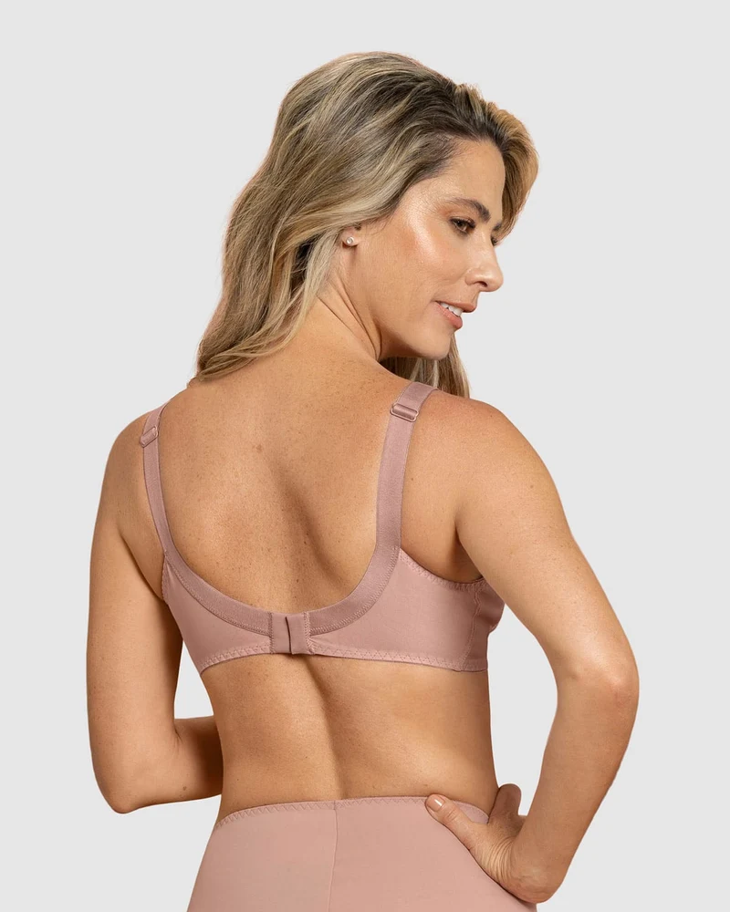 Soutien-gorge élégant sans armatures pour une couvrance et un soutien accrus