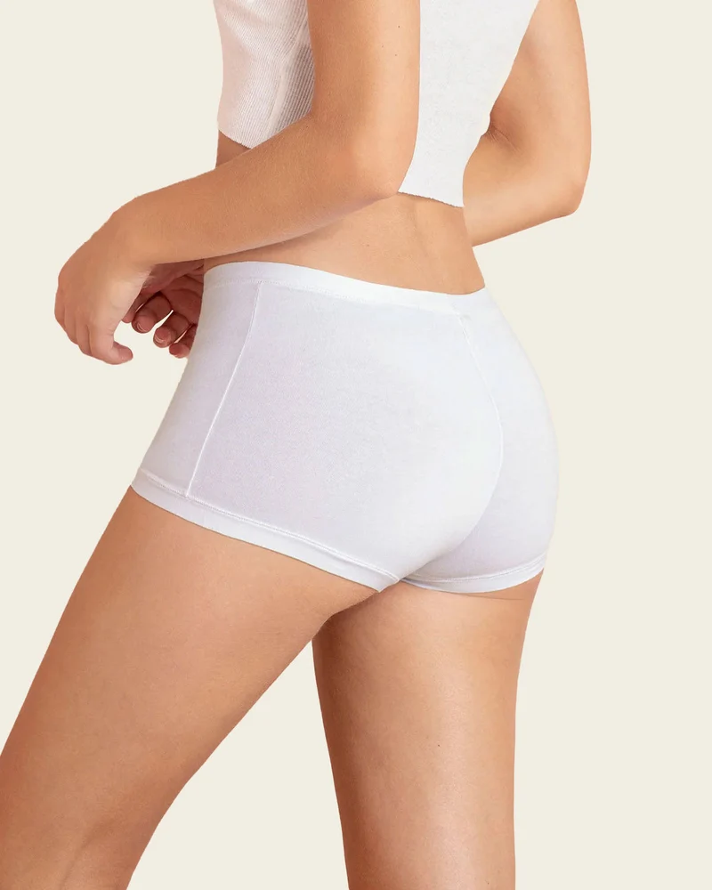 3 boxers avec une excellente couverture des hanches et de l'abdomen