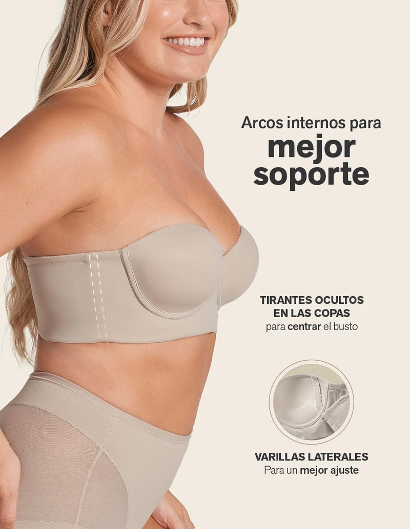 Pack de 2 soutiens-gorge bustier 360°