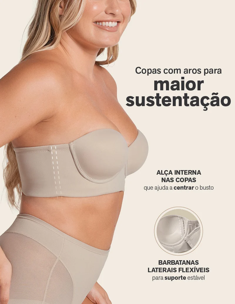 Pack de 2 soutiens-gorge bustier 360°