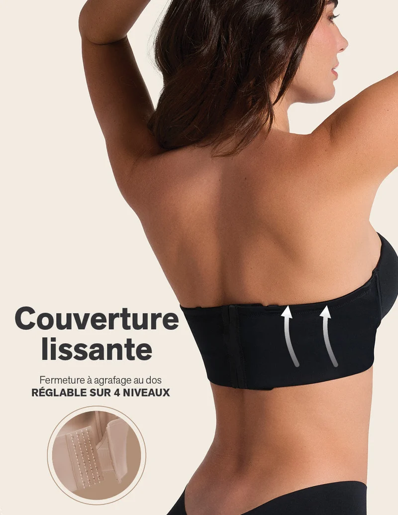 Pack de 2 soutiens-gorge bustier 360°