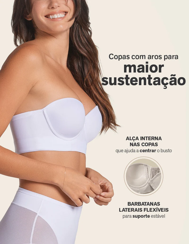Pack de 2 soutiens-gorge bustier 360°