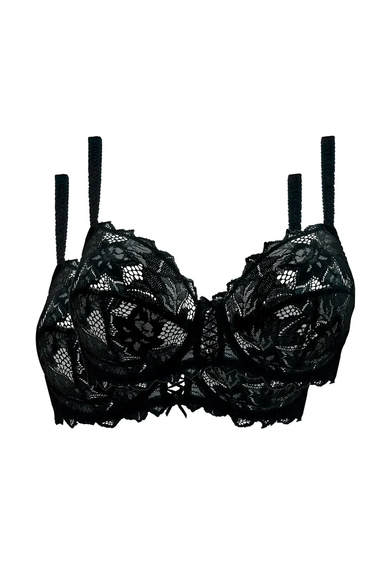 Lot de 2 soutiens-gorge Duo Arum Noir