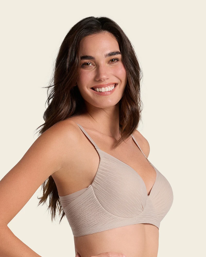 Soutien-gorge confortable avec une couverture complète de la poitrine