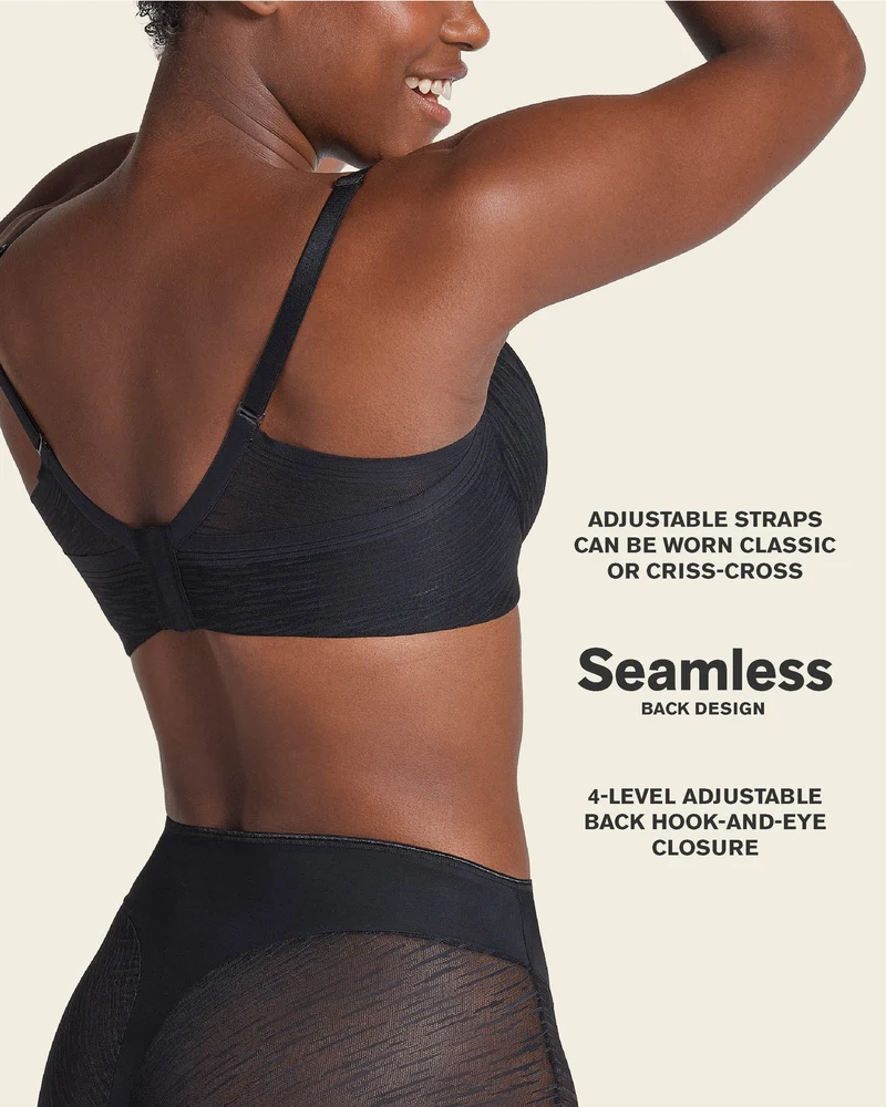 Soutien-gorge confortable avec une couverture complète de la poitrine