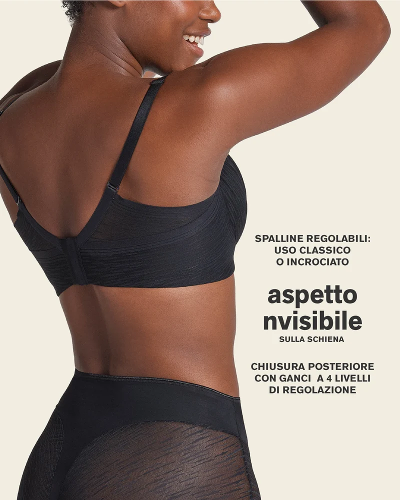 Soutien-gorge confortable avec une couverture complète de la poitrine