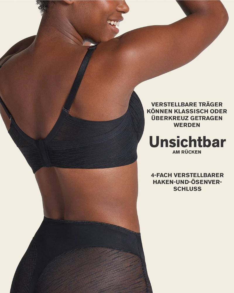 Soutien-gorge confortable avec une couverture complète de la poitrine