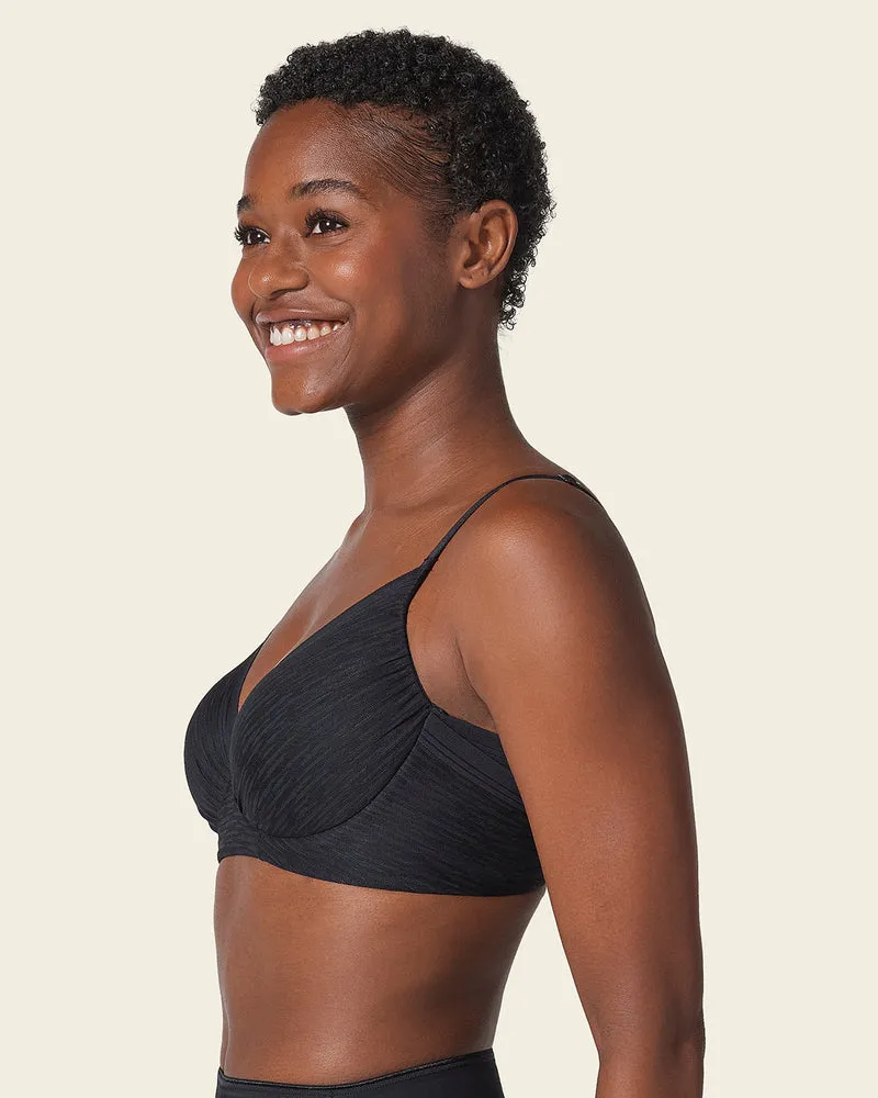 Soutien-gorge confortable avec une couverture complète de la poitrine