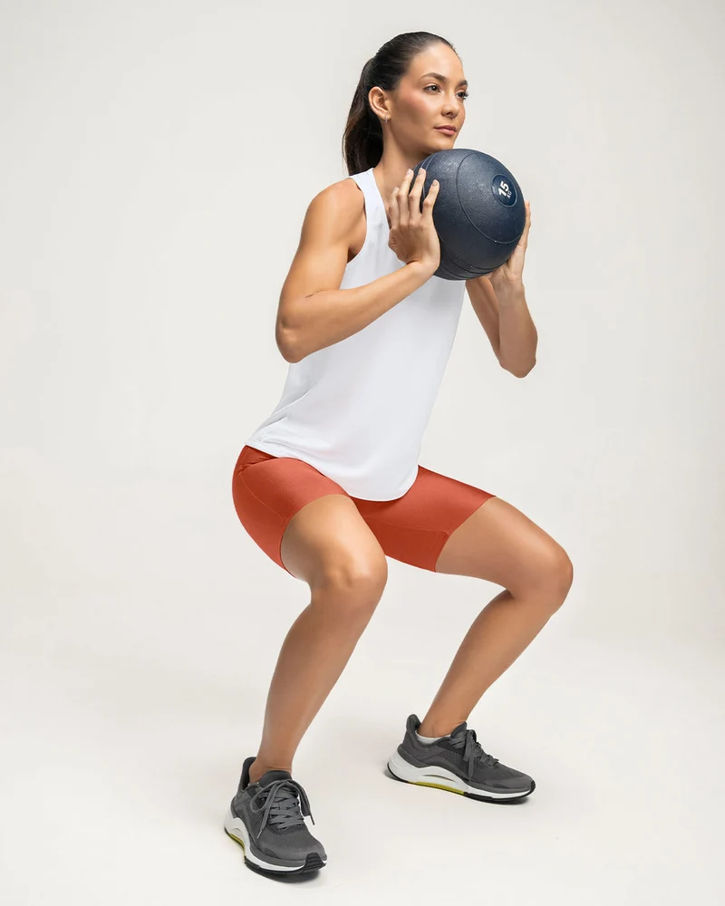 T-shirt de sport semi-ajusté à séchage rapide pour femmes