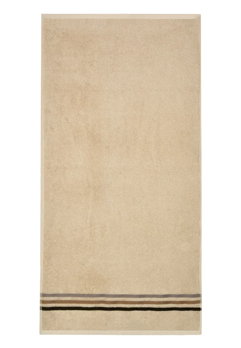 Handtuch 50x100 cm Beige - SCHIESSER Home