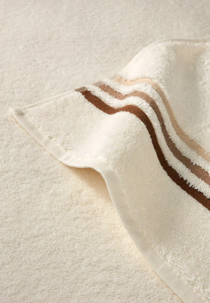 Handtuch 50x100 cm Off-White - SCHIESSER Home
