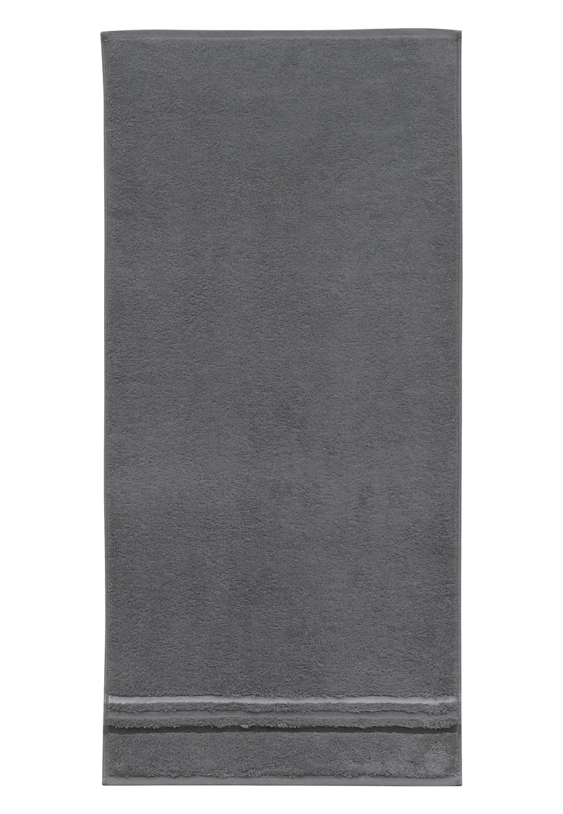 Handtuch 50x100 cm Anthrazit - SCHIESSER Home