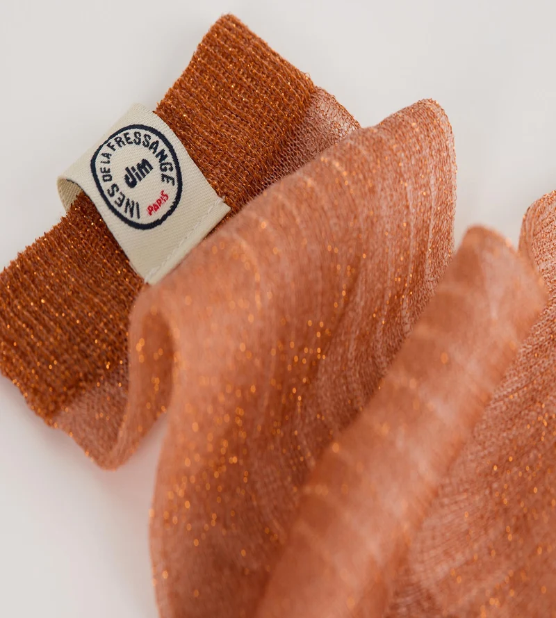 Chaussettes femme rouge vernis Dim x Ines de la Fressange