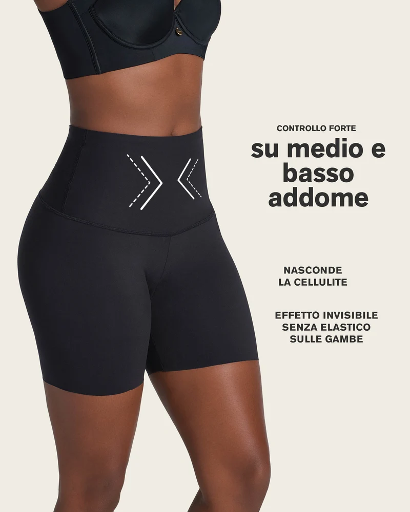Boxer avec contrôle du ventre et de la taille